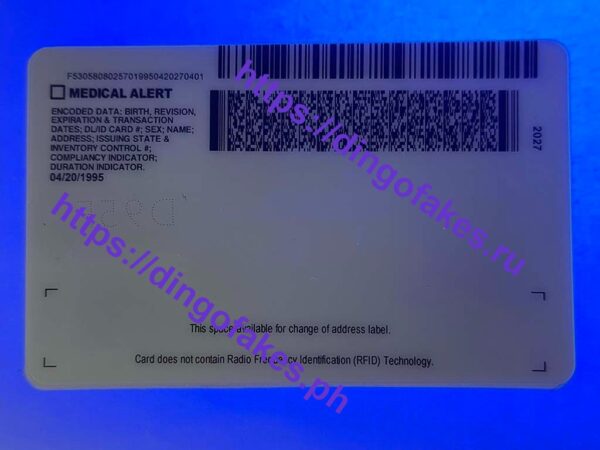 MICHIGAN IDENTIFICATION CARD(MI NEW ID) - Image 2